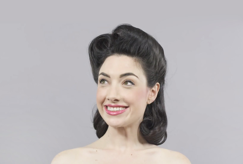 100 years of beauty in 1 minute 