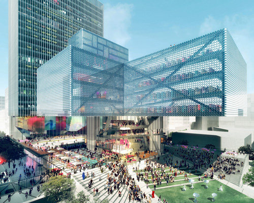 REX proposes cluster strategy for calgary's new central library