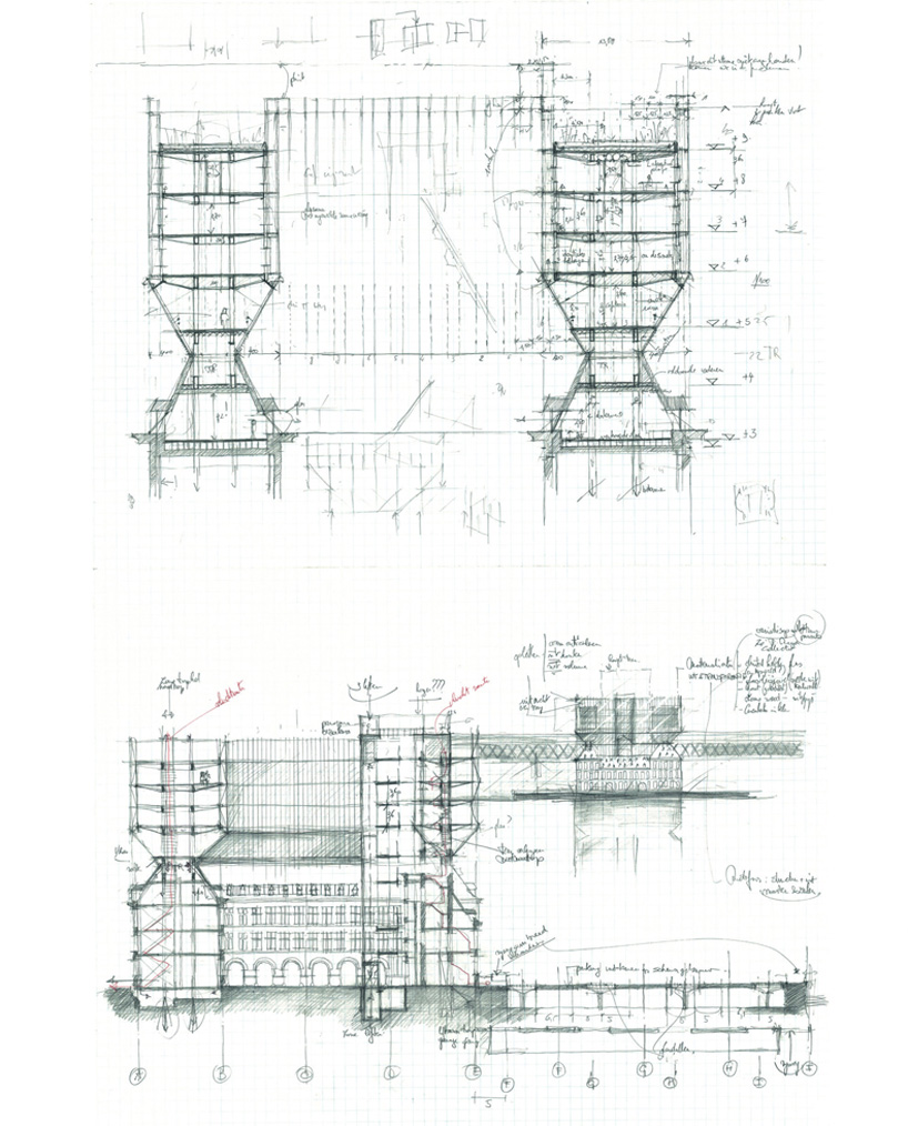 a2o architecten kempe thill transparent extension het havenhuis antwerp belgium