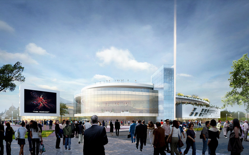 arte charpentier architectes calais congress center france designboom