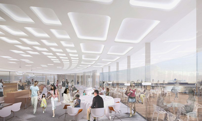 arte charpentier architectes calais congress center france designboom