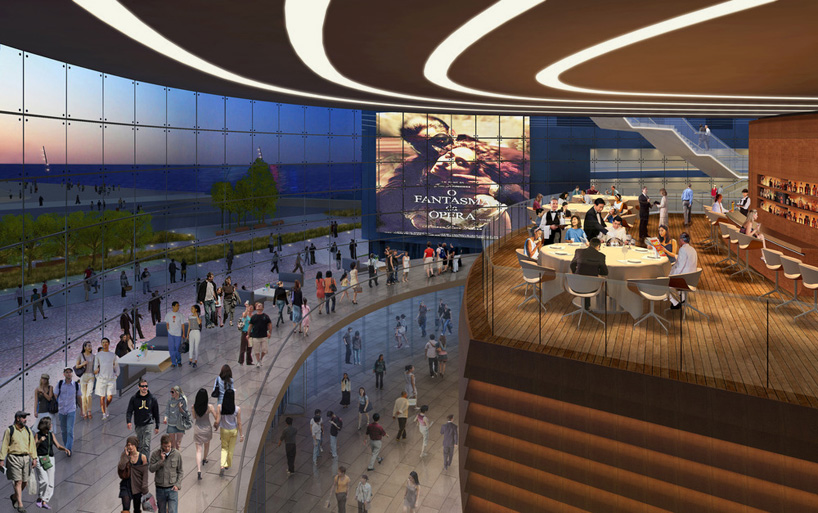 arte charpentier architectes calais congress center france designboom