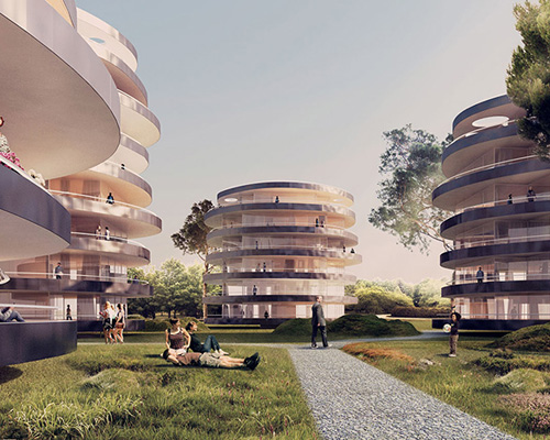 atelier thomas pucher conceptualizes urban terraces in vienna