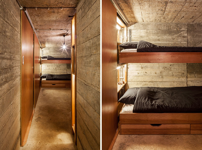b-ild converts an old concrete bunker into a holiday home