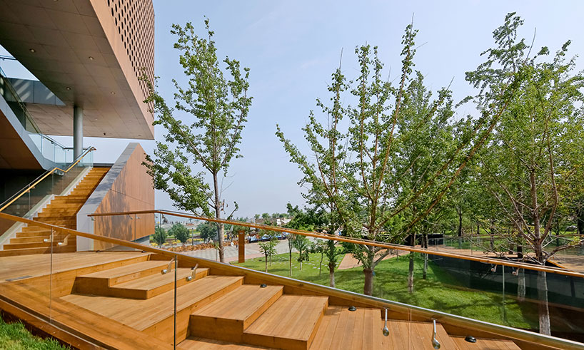 vector architects conceive vanke centre as an ocean-viewing platform
