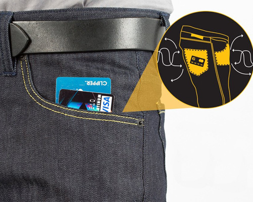 norton protected betabrand ready active jeans use RFID-blocking fabric