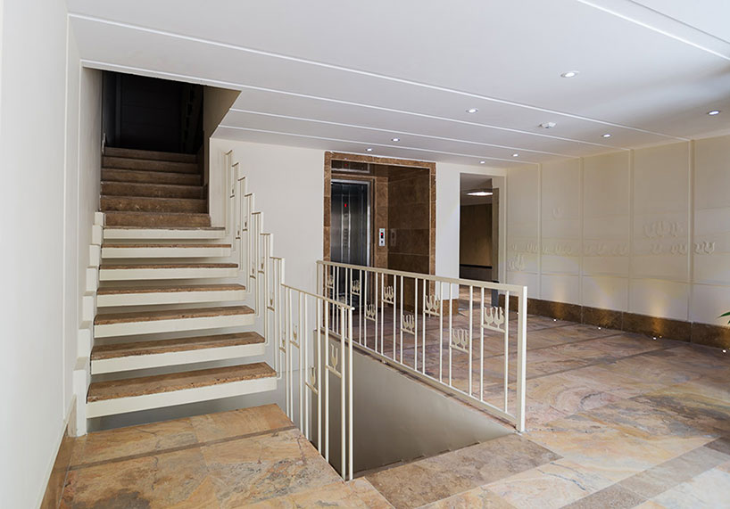 boozhgan architecture studio sculpts a dynamic brick facade for the haghighi house