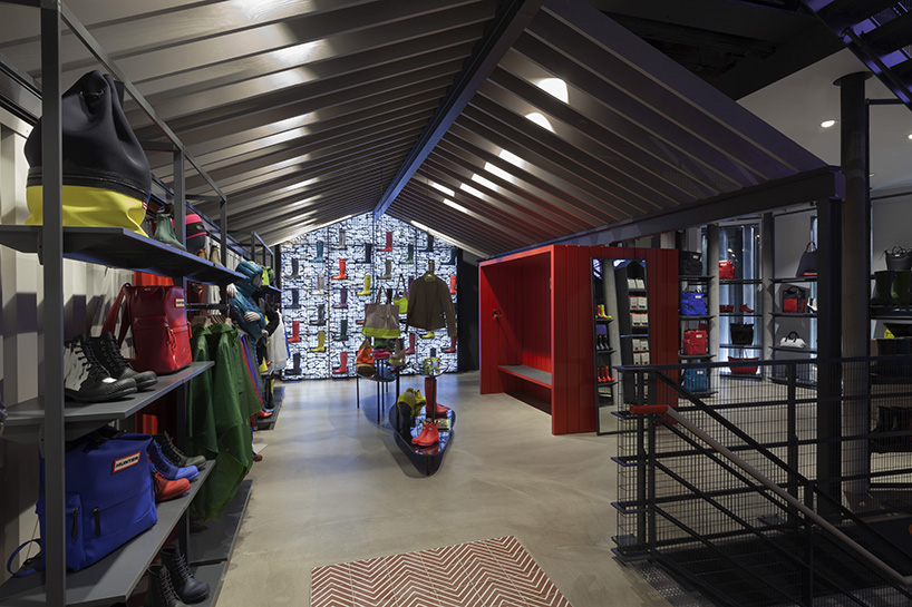 checkland kindleysides hunter flagship store designboom