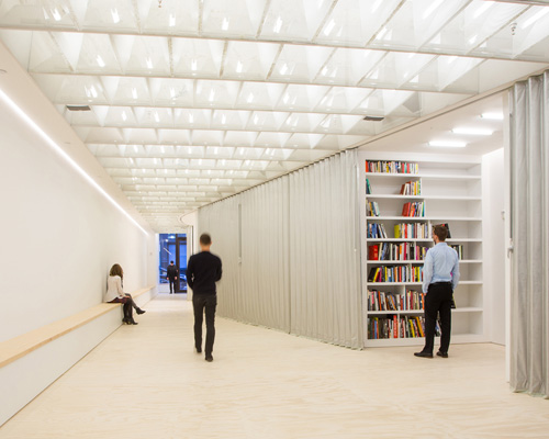 van alen institute's ground floor space by collective-LOK opens in NYC