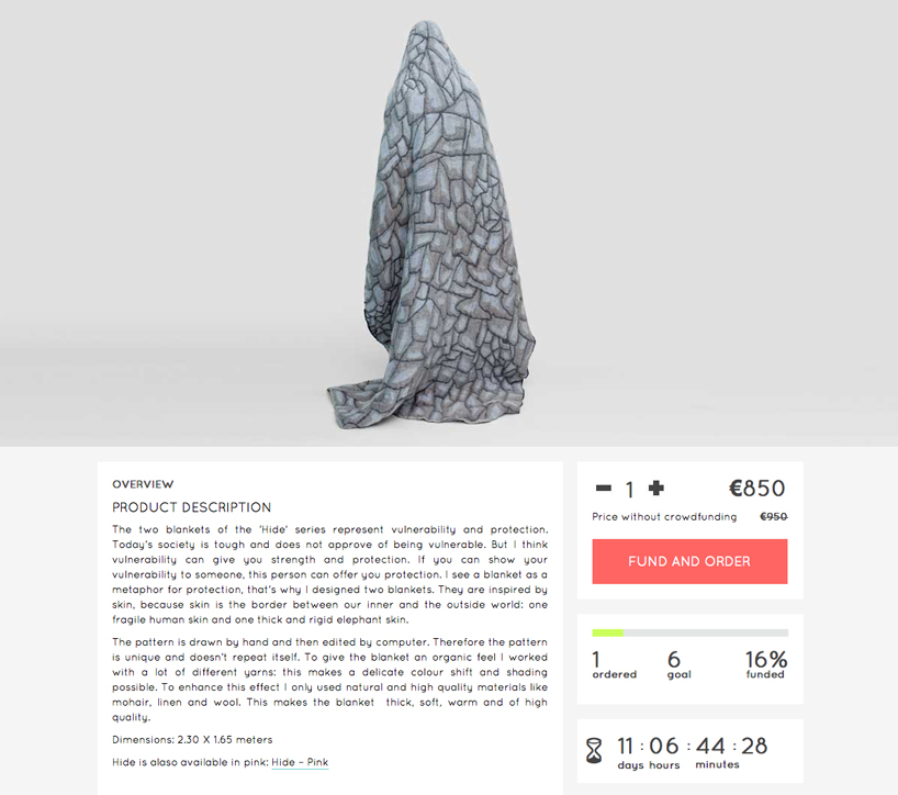 crowdyhouse crowdfunding platform for independent designers