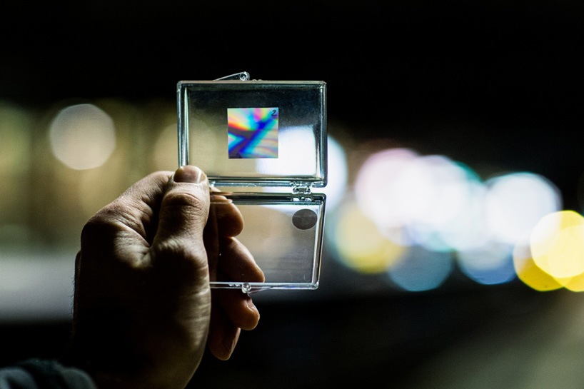 daan roosegaarde opens rainbow station at amsterdam central station