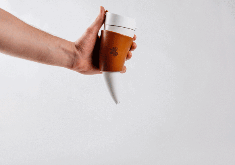 drink every last drop of coffee with the goat mug