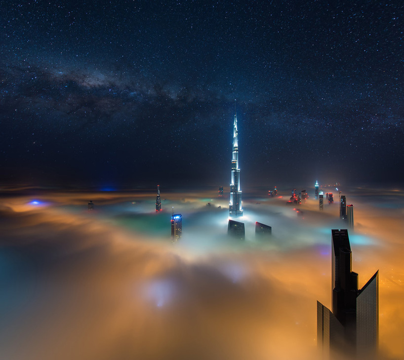 dubai skyscrapers form celestial cityscape in daniel cheong's captures