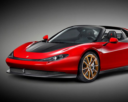 pininfarina-designed ferrari sergio debuts as limited edition roadster in UAE