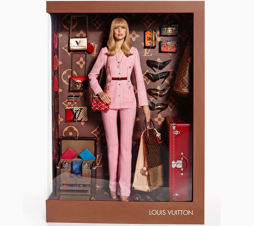 Designer Barbie doll in real life (Vogue Paris show) 
