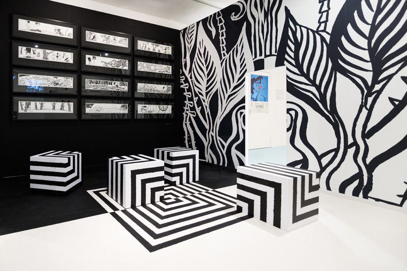 ira koers roelof mulder a pond full of ink sieb posthuma exhibition letterkundig museum netherlands designboom