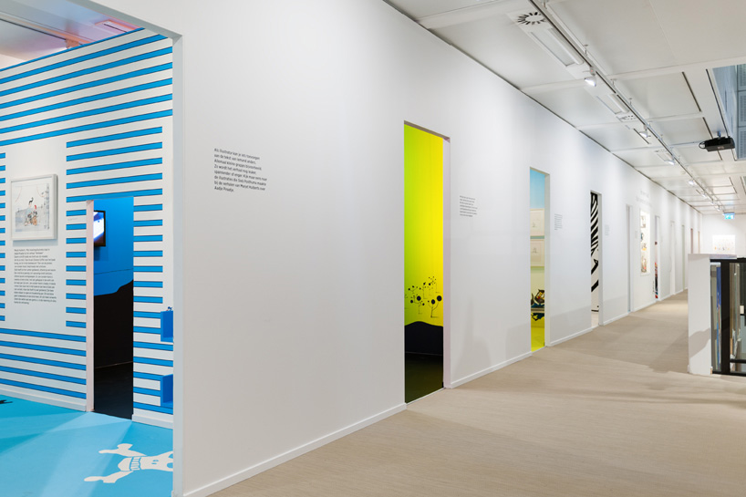 ira koers roelof mulder a pond full of ink sieb posthuma exhibition letterkundig museum netherlands designboom