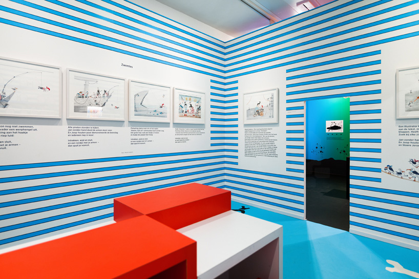 ira koers roelof mulder a pond full of ink sieb posthuma exhibition letterkundig museum netherlands designboom