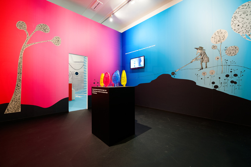 ira koers roelof mulder a pond full of ink sieb posthuma exhibition letterkundig museum netherlands designboom