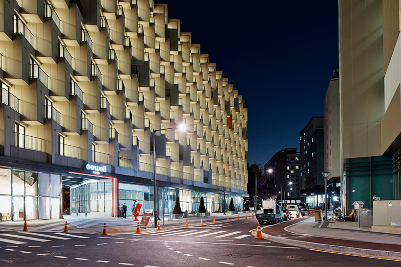 julien de smedt JDS architects gwell gangnam officetel korea designboom