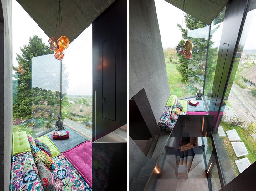 L3P architekten forms trubel after an ascending vineyard stock