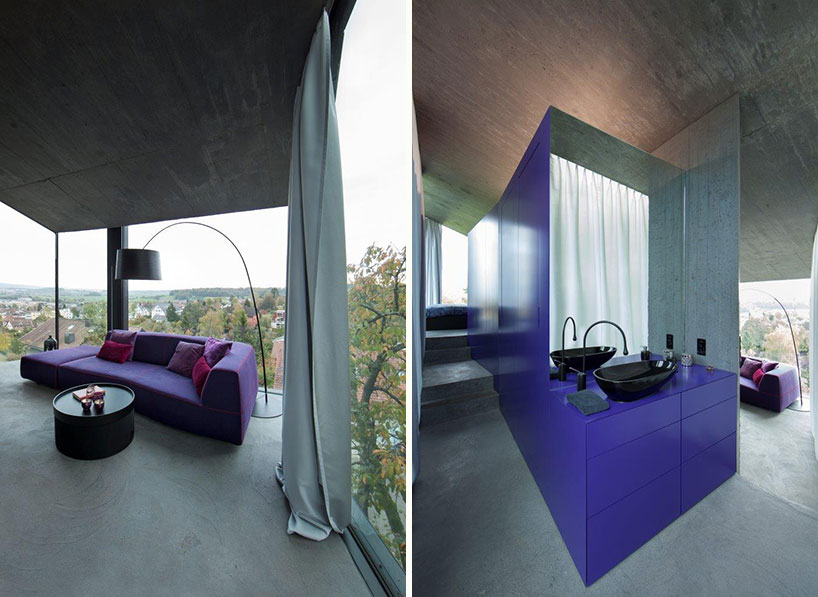 L3P architekten forms trubel after an ascending vineyard stock