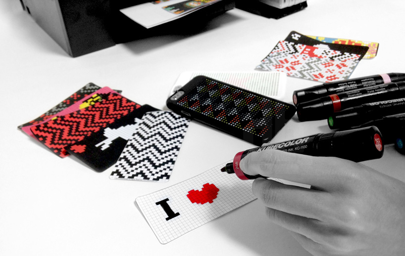 case by leese design lets you customize your iPhone with pixelated art