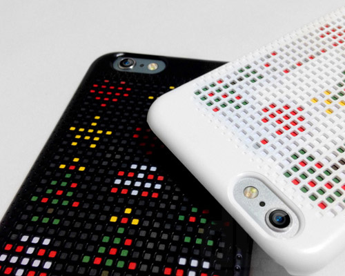 case by leese design lets you customize your iPhone with pixelated art