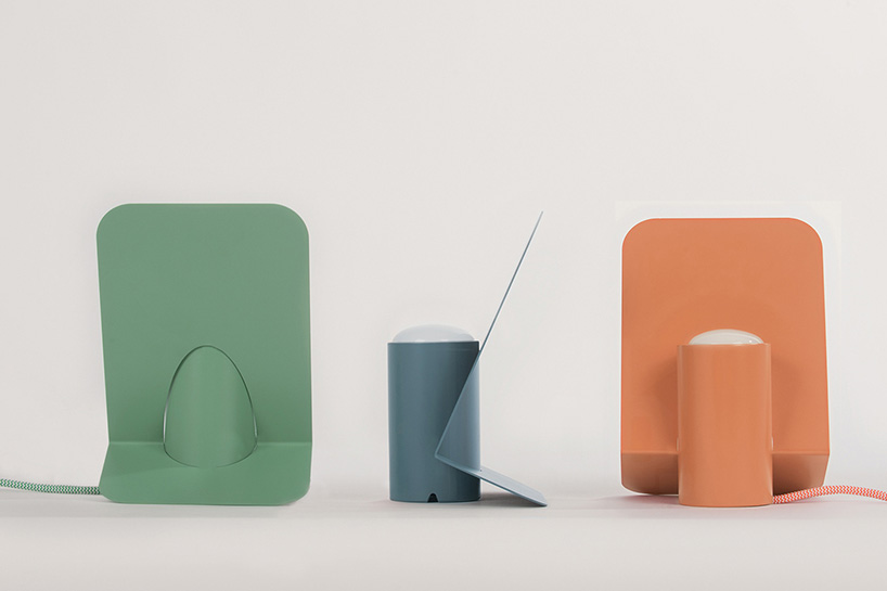 minimal vela aluminum table lamp by mario alessiani for offiseria