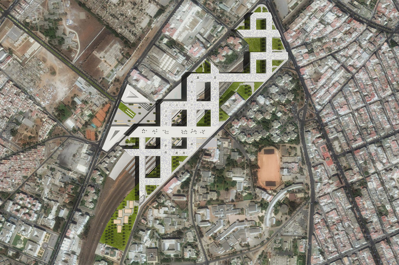 mecanoo rabat agdal train station morocco designboom