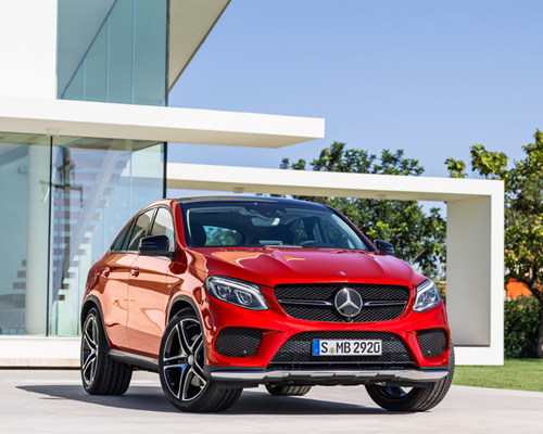 mercedes-benz GLE coupé combines sport dynamics with SUV robustness