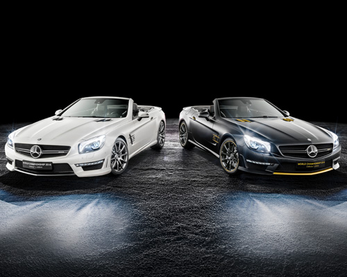 mercedes-benz SL63 AMG world championship 2014 collector editions