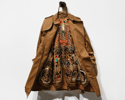 nick cave encrusts hustle coat with jewels at art basel miami beach