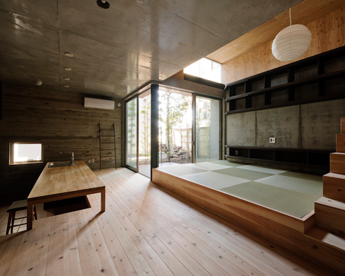 niko design studio stacks multi-unit isana house in tokyo