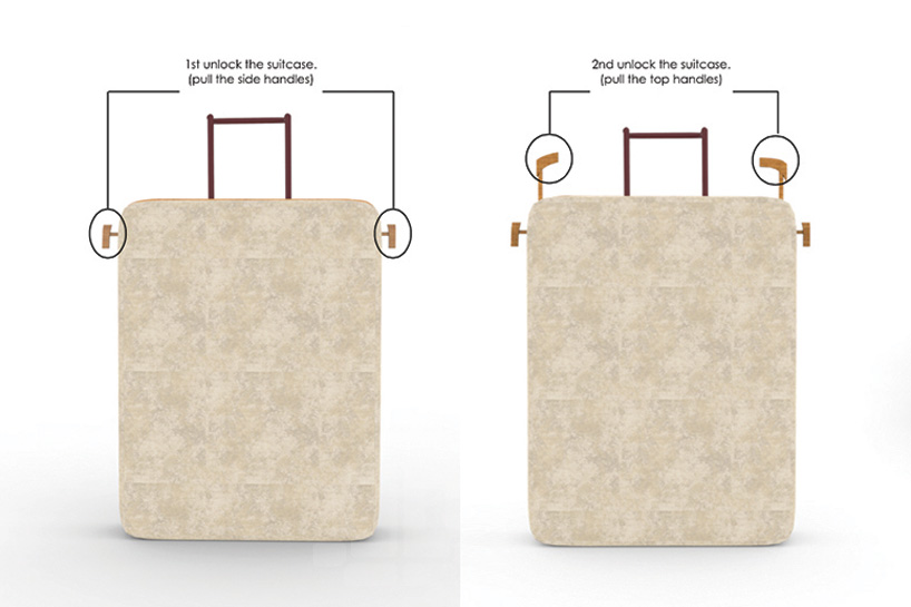 panos velentzas mushroom suitcase