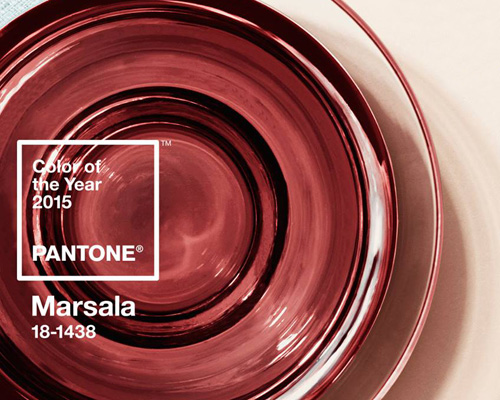 pantone announces color of the year 2015: marsala