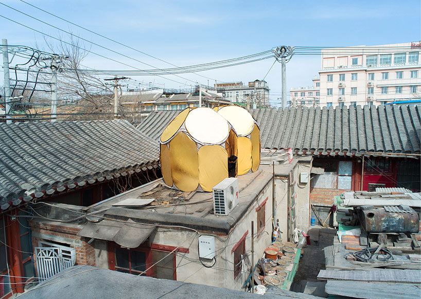 people's architecture office redefines uses for the pop up habitat
