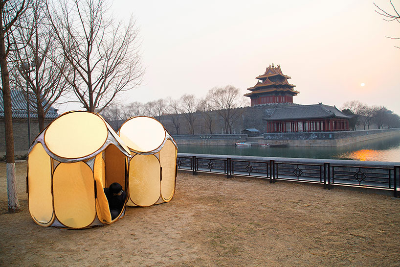 people's architecture office redefines uses for the pop up habitat