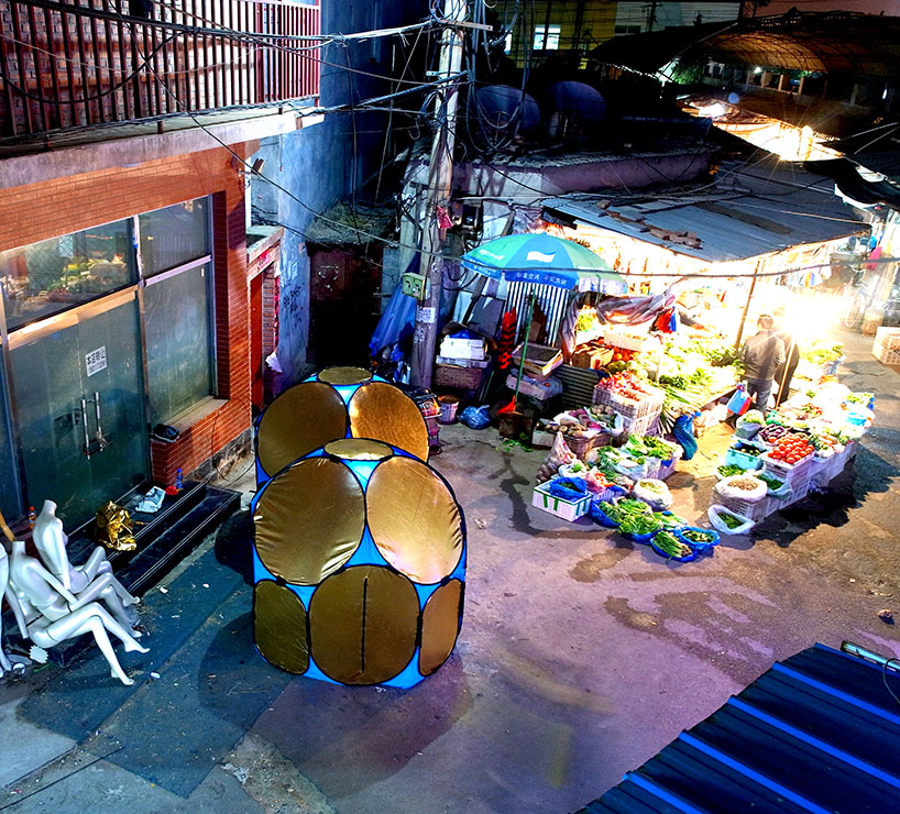 people's architecture office redefines uses for the pop up habitat