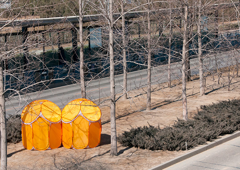 people's architecture office redefines uses for the pop up habitat