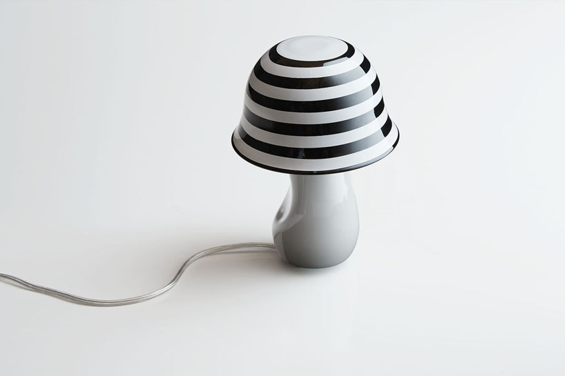 quarch atelier hop low mushroom lamp walt disney fantasia merotto milani atanor