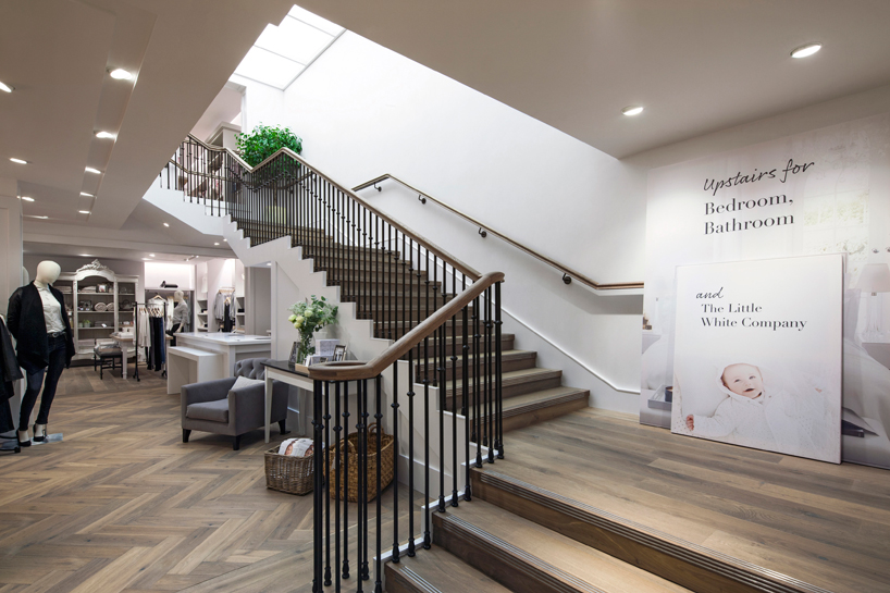reggiani lighting enhances the white company norwich store experience