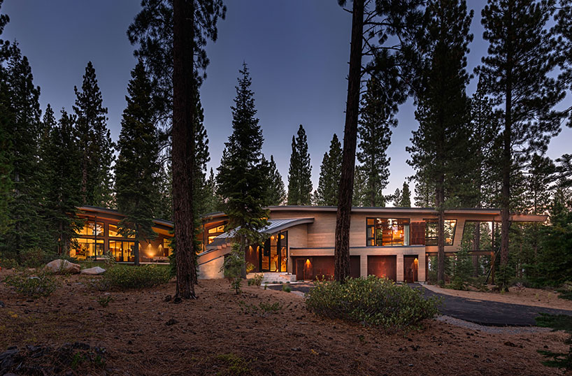 sage architecture redefines mountain living with the flight house
