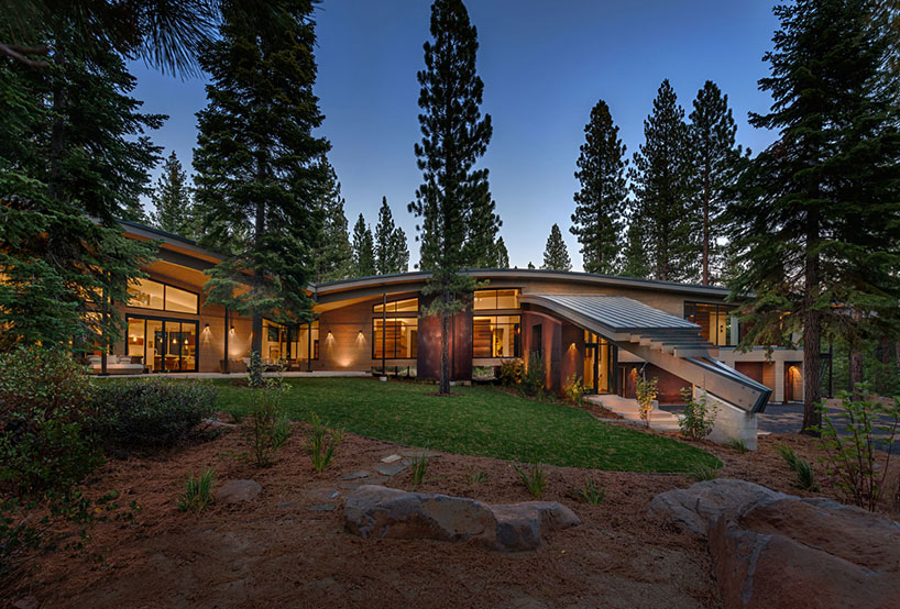 sage architecture redefines mountain living with the flight house