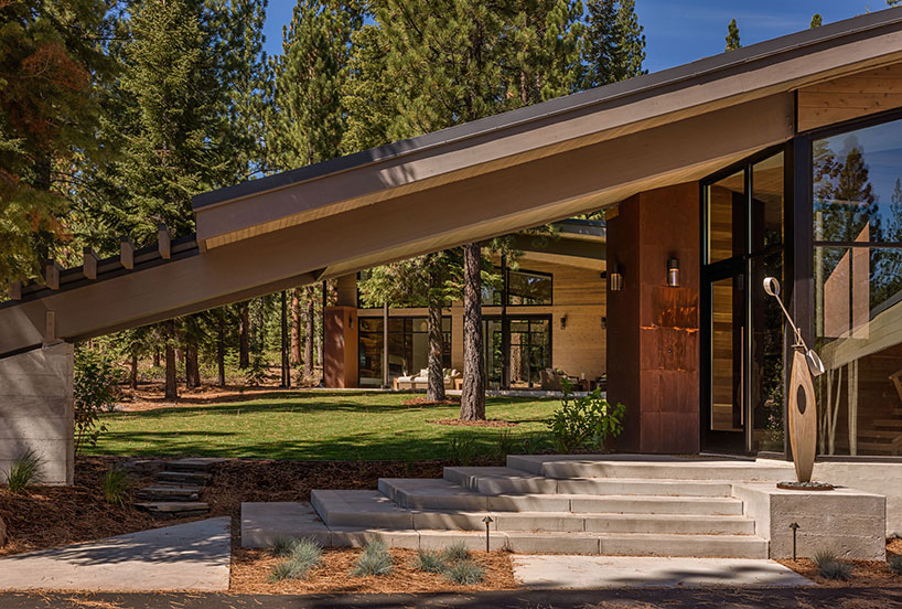 sage architecture redefines mountain living with the flight house