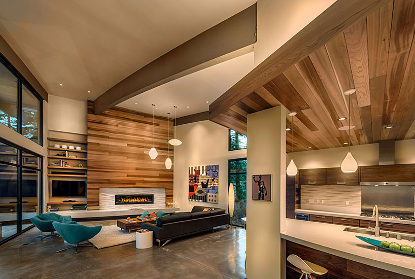 sage architecture redefines mountain living with the flight house