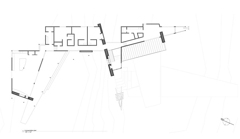 sage architecture redefines mountain living with the flight house