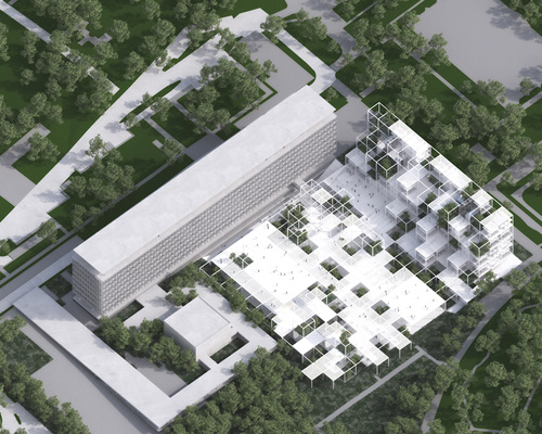 world health organization headquarters extension by sane architecture