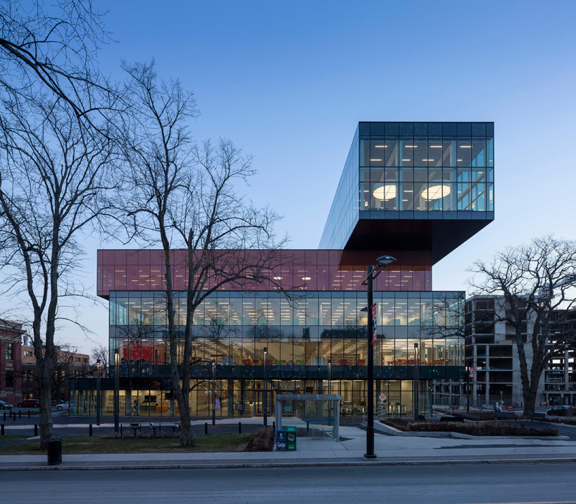 schmidt hammer lassen new halifax central library canada designboom