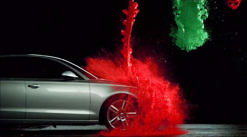 paint the holidays with automotive season's greetings videos